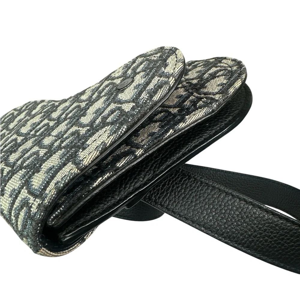 Christian Dior trotter canvas belt bag